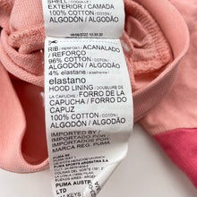 Load image into Gallery viewer, Girls PUMA, cotton zip up track top, light marks on front, FUC, size 00,  