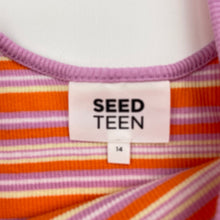 Load image into Gallery viewer, Girls Seed, ribbed stretchy cropped summer top, EUC, size 14,  