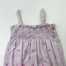 Load image into Gallery viewer, Girls Baby Berry, stretchy summer romper, butterflies, GUC, size 1,  
