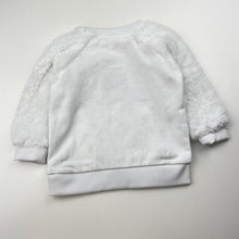 Load image into Gallery viewer, Unisex Sprout, fleece lined sweater / jumper, koala, EUC, size 0,  