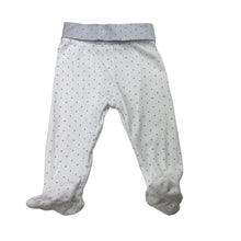 Load image into Gallery viewer, Unisex H&amp;M, organic cotton footed leggings / bottoms, FUC, size 00,  