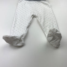 Load image into Gallery viewer, Unisex H&amp;M, organic cotton footed leggings / bottoms, FUC, size 00,  
