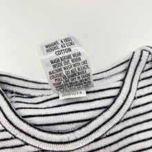 Load image into Gallery viewer, Unisex Bonds, striped cotton long sleeve top, GUC, size 000,  