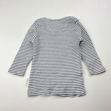 Load image into Gallery viewer, Unisex Bonds, striped cotton long sleeve top, GUC, size 000,  