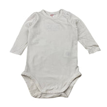 Load image into Gallery viewer, Unisex Seed, Heritage embroidered stretchy romper, FUC, size 00,  