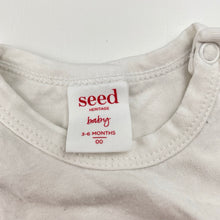 Load image into Gallery viewer, Unisex Seed, Heritage embroidered stretchy romper, FUC, size 00,  