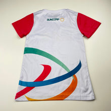 Load image into Gallery viewer, Girls Netball Australia, Net Set Go sports top, EUC, size 6,  