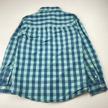 Load image into Gallery viewer, Boys Target, checked cotton long sleeve shirt, GUC, size 8,  