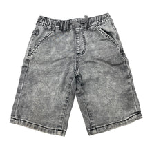 Load image into Gallery viewer, Boys Target, knit stretch denim shorts, elasticated, FUC, size 6,  