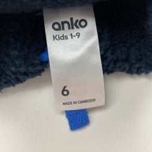 Load image into Gallery viewer, Unisex Anko, lined wadded fleece zip up jacket, EUC, size 6,  