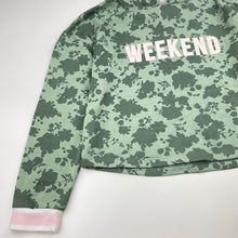 Load image into Gallery viewer, Girls Target, fleece lined cropped hoodie sweater, GUC, size 14,  