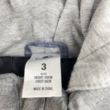 Load image into Gallery viewer, Boys H&amp;M, hooded puffer vest / sleeveless jacket, GUC, size 3,  