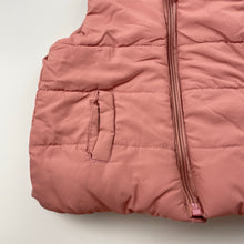 Load image into Gallery viewer, Girls Baby Berry, pink puffer vest / sleeveless jacket, EUC, size 2,  