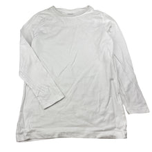 Load image into Gallery viewer, Unisex Target, white cotton long sleeve tee / top, EUC, size 8,  