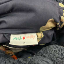 Load image into Gallery viewer, Girls Jack &amp; Milly, vintage collection hooded jacket / coat, GUC, size 7,  