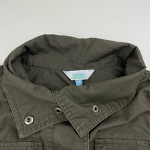 Load image into Gallery viewer, Girls Tilii, khaki cotton jacket / coat, GUC, size 9,  