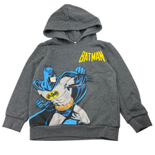 Load image into Gallery viewer, Boys DC Comics, Batman fleece lined hoodie sweater, GUC, size 5,  