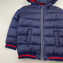 Load image into Gallery viewer, Unisex Higgledee, navy puffer jacket / coat, EUC, size 2,  