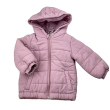 Load image into Gallery viewer, Girls Anko, hooded puffer jacket / coat, EUC, size 1,  