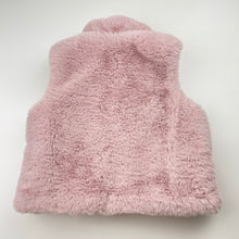 Load image into Gallery viewer, Girls Country Road, reversible faux fur / corduroy cotton vest, EUC, size 1,  