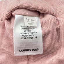 Load image into Gallery viewer, Girls Country Road, reversible faux fur / corduroy cotton vest, EUC, size 1,  