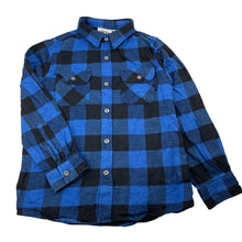 Load image into Gallery viewer, Boys Piping Hot, flannel cotton long sleeve shirt, EUC, size 8,  
