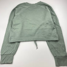 Load image into Gallery viewer, Girls Seed, cropped cotton sweater / jumper, small marks on back, FUC, size 14,  