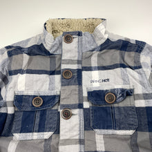 Load image into Gallery viewer, Boys Piping Hot, fleece lined cotton jacket / shacket, GUC, size 12,  