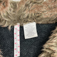Load image into Gallery viewer, Girls Heart 'n' Crush, faux fur trim knitted vest, Sz: L, armpit to armpit: 38cm, FUC, size 8-10,  