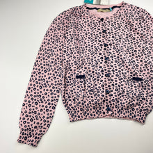 Load image into Gallery viewer, Girls Lily &amp; Dan, pink &amp; navy floral cotton cardigan, NEW, size 8,  
