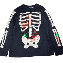 Load image into Gallery viewer, Unisex Target, cotton long sleeve pyjama top, skeleton, EUC, size 12,  