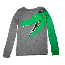 Load image into Gallery viewer, Boys Carters, soft cotton long sleeve pyjama top, crocodile, NEW, size 7,  