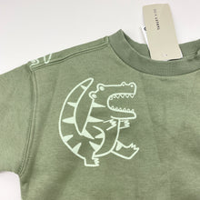 Load image into Gallery viewer, Boys Target, fleece lined sweater / jumper, crocodiles, NEW, size 1,  