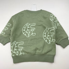 Load image into Gallery viewer, Boys Target, fleece lined sweater / jumper, crocodiles, NEW, size 1,  