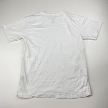 Load image into Gallery viewer, Unisex Favourites, white cotton tee / top, EUC, size 10,  