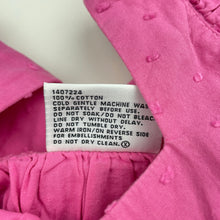 Load image into Gallery viewer, Girls Mango, lightweight cotton summer top, GUC, size 6,  