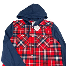 Load image into Gallery viewer, Boys Urban Supply, cotton long sleeve hooded shirt, NEW, size 12,  