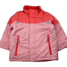 Load image into Gallery viewer, Girls H&amp;M, fleece lined ski jacket / coat, no hood, EUC, size 5,  