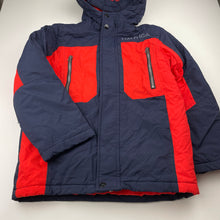 Load image into Gallery viewer, Boys NAUTICA, navy &amp; orange jacket / coat, outer layer only (no vest), EUC, size 8,  