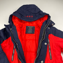 Load image into Gallery viewer, Boys NAUTICA, navy &amp; orange jacket / coat, outer layer only (no vest), EUC, size 8,  