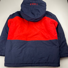 Load image into Gallery viewer, Boys NAUTICA, navy &amp; orange jacket / coat, outer layer only (no vest), EUC, size 8,  