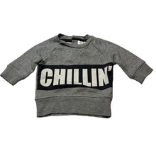 Load image into Gallery viewer, Boys Baby Berry, grey fleece lined sweater / jumper, GUC, size 000,  