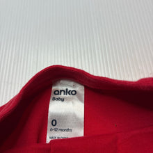 Load image into Gallery viewer, Unisex Anko, soft cotton Christmas romper, EUC, size 0,  