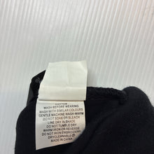 Load image into Gallery viewer, Unisex ALL BLACKS, embroidered cotton hat / beanie, EUC, size 0000,  