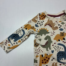 Load image into Gallery viewer, Boys Baby Berry, cotton long sleeve tee / top, dinosaurs, EUC, size 0,  
