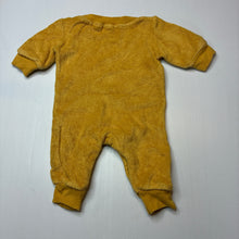Load image into Gallery viewer, Unisex Baby Berry, terry cotton romper, lion, GUC, size 000,  