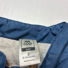 Load image into Gallery viewer, Boys Kids &amp; Co, cotton lined puffer vest / jacket, GUC, size 2,  