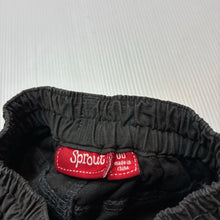 Load image into Gallery viewer, Boys Sprout, grey cotton cargo pants, elasticated, GUC, size 00,  