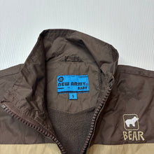Load image into Gallery viewer, Boys NEW ARMY BABY, fleece lined spray jacket / coat, GUC, size 1,  