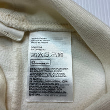 Load image into Gallery viewer, Unisex H&amp;M, cream fleece leggings / bottoms, EUC, size 000,  